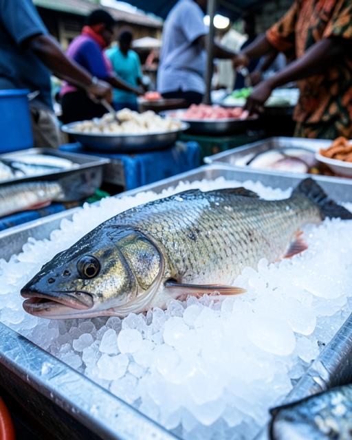 Fresh river fish